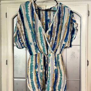 Lulu's Multicolor Striped Jumpsuit